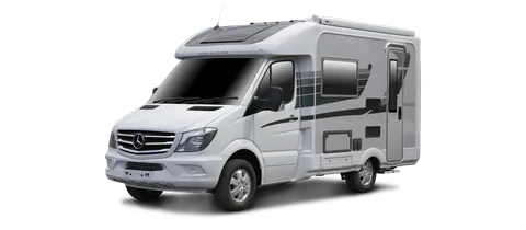 Modernes Wohnmobil als Symbol für Wohnmobil-Chiptuning