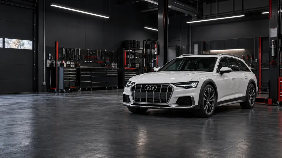 Audi A6 C8 allroad in unserer Werkstatt als Beispiel für individuelles VAG Chiptuning